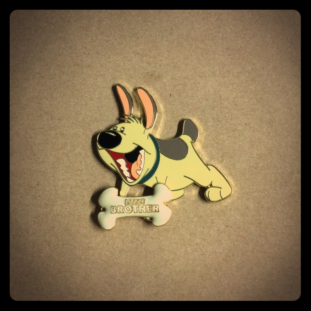 Disney Soda Fountain Little Brother Dog Pin